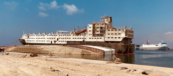 Le port de Beyrouth après l'explosion - Sputnik Afrique