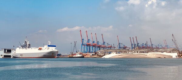 Port de Beyrouth après l'explosion - Sputnik Afrique
