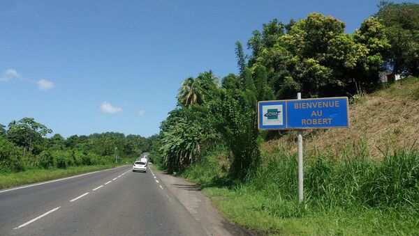 Entrée sur la commune du Robert via la Route Nationale 1, en Martinique. - Sputnik Afrique