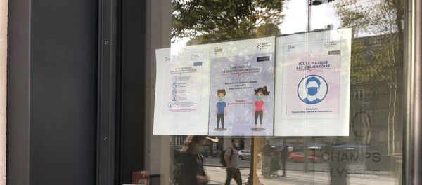 Coronavirus à Paris Coronavirus à Paris - Sputnik Afrique