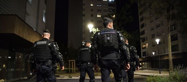 des policiers dans la cité Mistral à Grenoble - Sputnik Afrique