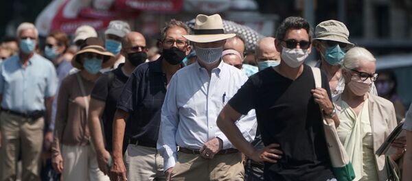 Des gens à New York Des gens à New York - Sputnik Afrique