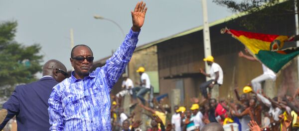 Le Président guinéen Alpha Condé - Sputnik Afrique