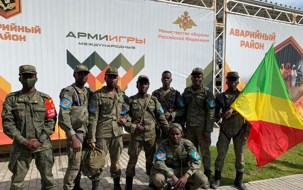 Les étudiants congolais aux Army Games 2020, Russie - Sputnik Afrique