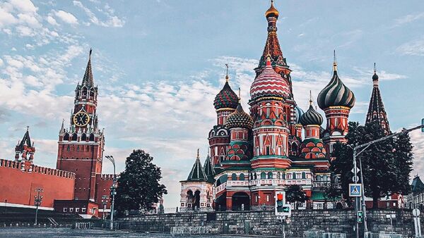 Сathédrale de l'Intercession-de-la-Vierge et Kremlin de Moscou - Sputnik Afrique