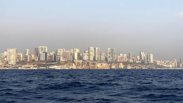 Vue sur Beyrouth depuis la mer - Sputnik Afrique