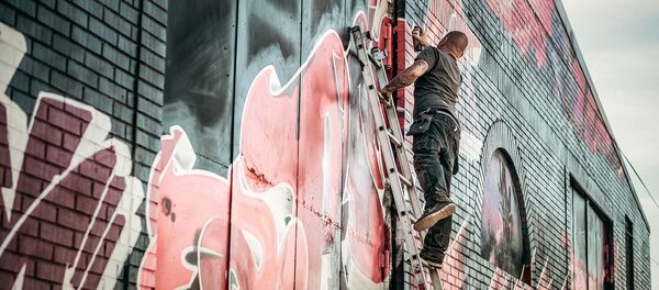 Des graffitis - Sputnik Afrique