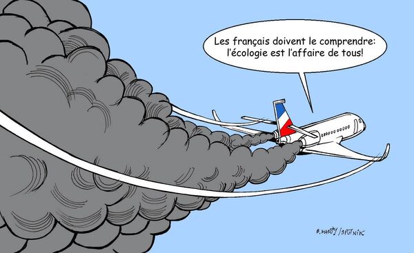 Jean Castex prend l'avion pour 180 km et se retrouve sous le feu des critiques Jean Castex prend l'avion pour 180 km et se retrouve sous le feu des critiques - Sputnik Afrique