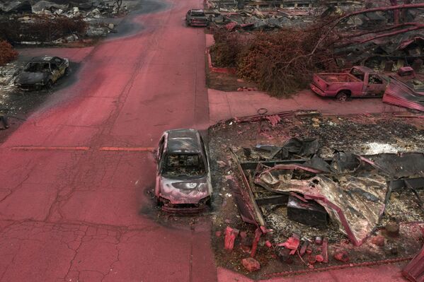Images apocalyptiques d'une ville d’Oregon anéantie par les incendies

 - Sputnik Afrique