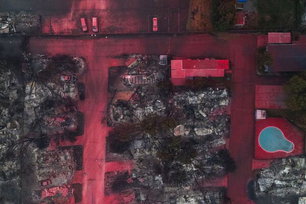 Images apocalyptiques d'une ville d’Oregon anéantie par les incendies

 - Sputnik Afrique