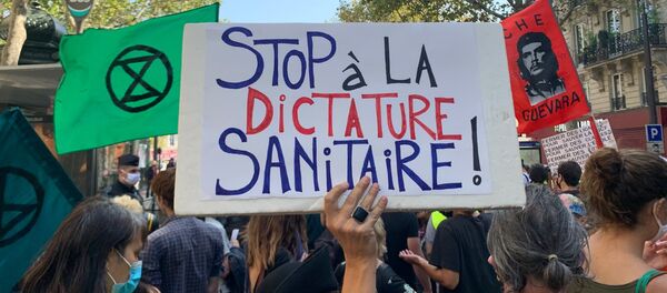 Manifestation interprofessionnelle à l'appel des syndicats à Paris, 17 septembre 2020 Manifestation interprofessionnelle à l'appel des syndicats à Paris, 17 septembre 2020 - Sputnik Afrique