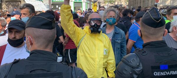 Manifestation interprofessionnelle à l'appel des syndicats à Paris, 17 septembre 2020 - Sputnik Afrique