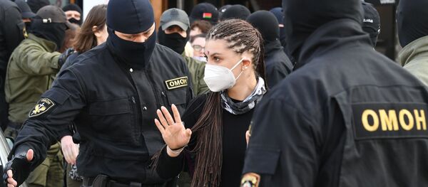 Marche de femmes à Minsk  - Sputnik Afrique