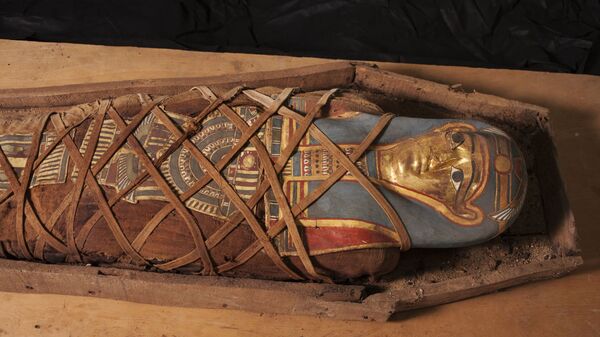 une momie découverte dans l'oasis du Fayoum - Sputnik Afrique
