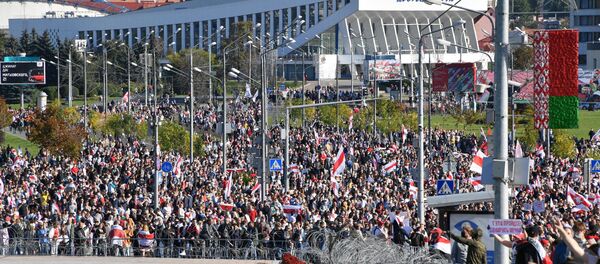 Manifestation à Minsk - Sputnik Afrique