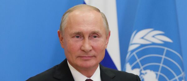Vladimir Poutine lors de la 75e session de l'Assemblée générale de l’Onu - Sputnik Afrique