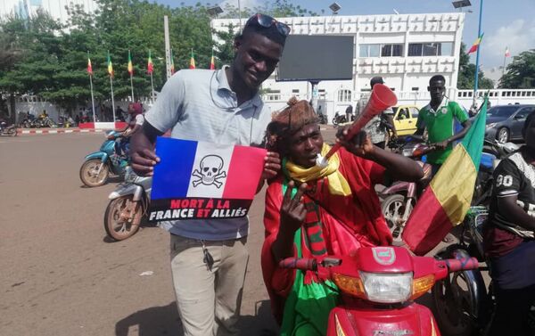Manifestation du 22 septembre 2020, Bamako, Mali  - Sputnik Afrique