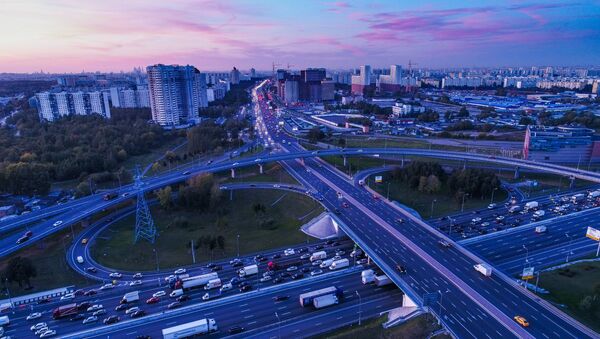 L'avenue Kachirskoïe et l'autoroute périphérique de Moscou - Sputnik Afrique