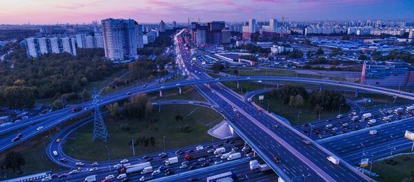 L'avenue Kachirskoïe et l'autoroute périphérique de Moscou - Sputnik Afrique