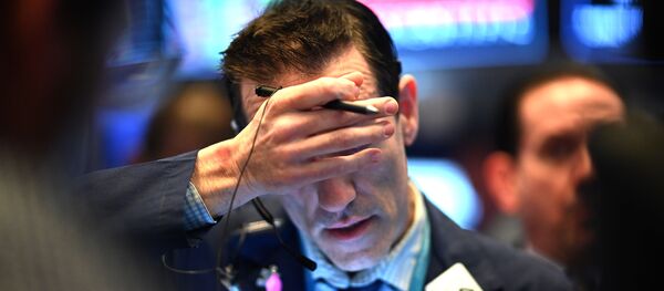 Un trader à la Bourse de New York - Sputnik Afrique