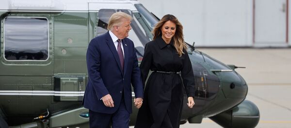 Donald et Melania Trump - Sputnik Afrique