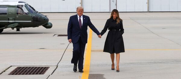 Donald et Melania Trump Donald et Melania Trump - Sputnik Afrique