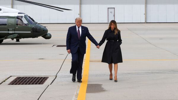 Donald et Melania Trump - Sputnik Afrique