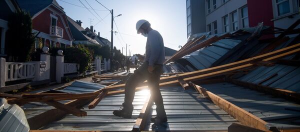 tempête Alex déferle sur la Bretagne - Sputnik Afrique