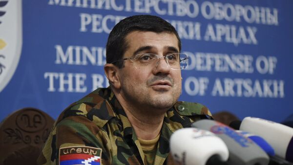 Le dirigeant du Haut-Karabakh Araïk Haroutiounian - Sputnik Afrique