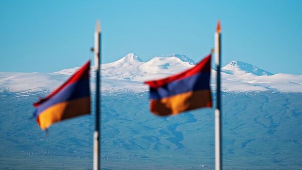 Drapeaux de l'Arménie - Sputnik Afrique