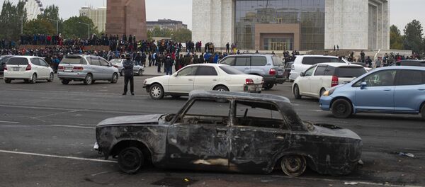 Situation dans les rues de Bichkek - Sputnik Afrique