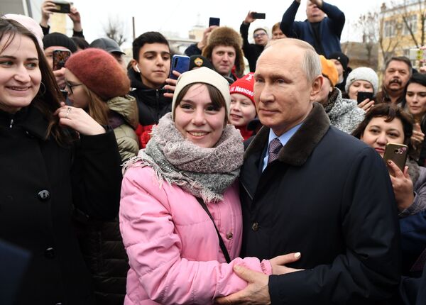 Vladimir Poutine fête son 68e anniversaire!

 - Sputnik Afrique