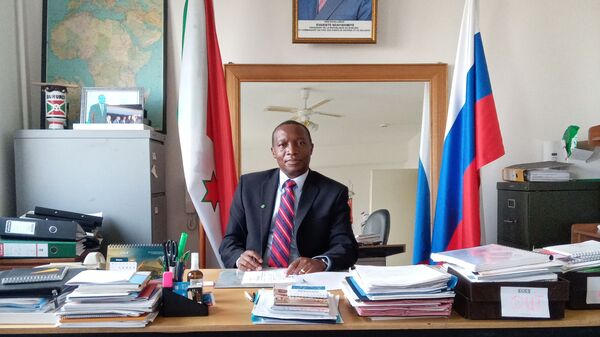 Édouard Bizimana, ambassadeur du Burundi à Moscou - Sputnik Afrique