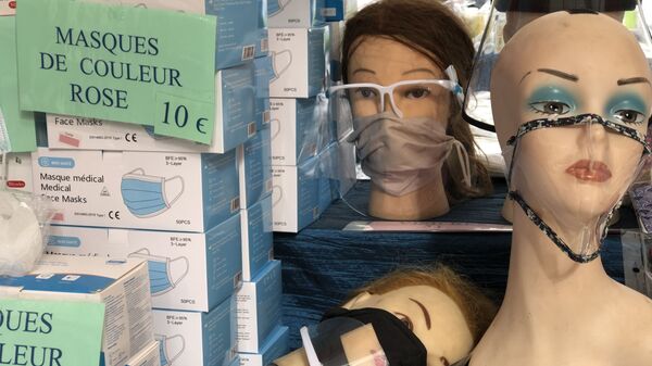 Vente de masques - Sputnik Afrique