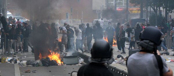 Affrontements entre police française et manifestants propalestiniens  - Sputnik Afrique