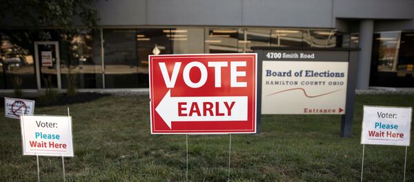 Le vote anticipé pour la présidentielle du 3 novembre aux États-Unis (octobre 2020) Le vote anticipé pour la présidentielle du 3 novembre aux États-Unis (octobre 2020) - Sputnik Afrique