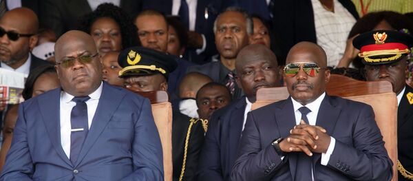 L'actuel Président congolais Félix Tshisekedi et l'ancien Président Joseph Kabila - Sputnik Afrique