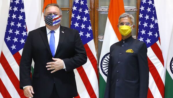 La visite du Secrétaire d'Etat Mike Pompeo en Inde - Sputnik Afrique