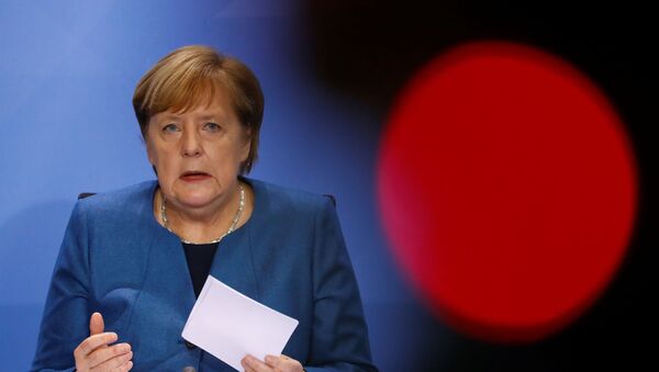 Kanzlerin Angela Merkel hält Pressekonferenz am 28. Oktober ab - Sputnik Afrique