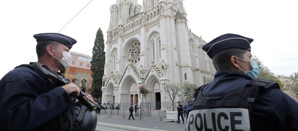 Une attaque au couteau à Notre-Dame de l'Assomption à Nice - Sputnik Afrique