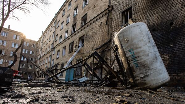 L'hôpital N°2 de Tcheliabinsk après une explosion, 31 octobre 2020 - Sputnik Afrique