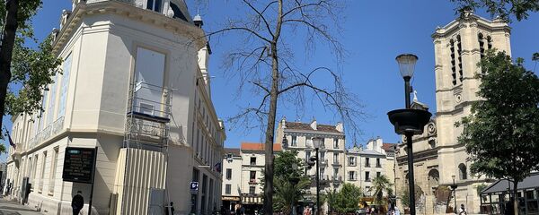 Place de l'Hôtel de Ville, Aubervilliers. - Sputnik Afrique