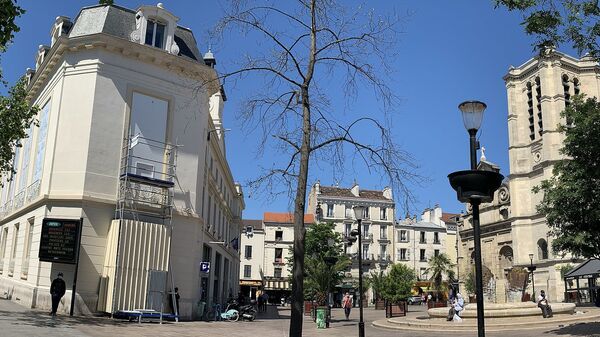 Place de l'Hôtel de Ville, Aubervilliers. - Sputnik Afrique
