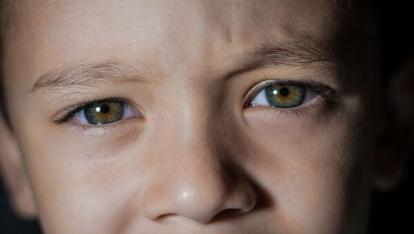 Les yeux d'enfant. Regard. Tristesse. Image d'illustration - Sputnik Afrique