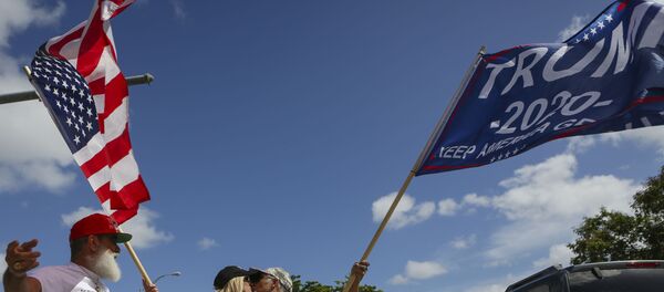 Les partisans de Donald Trump en Floride - Sputnik Afrique