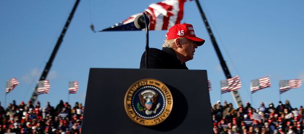 Donald Trump en Pennsylvanie, le 2 novembre - Sputnik Afrique