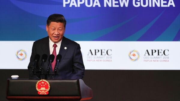Xi Jinping au sommet de l'APEC en 2018 - Sputnik Afrique