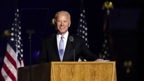 Le discours de Joe Biden à Wilmington - Sputnik Afrique
