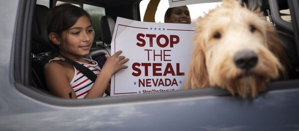  Partisans de Donald Trump lors du rassemblement de Las Vegas - Sputnik Afrique