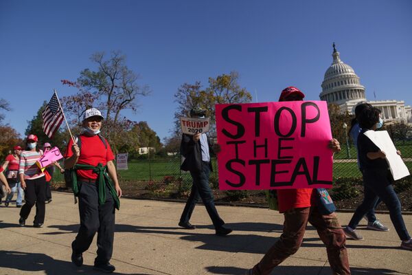 Stop the Steal: les partisans de Trump protestent contre les résultats du scrutin

 - Sputnik Afrique
